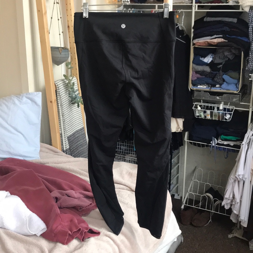 Lululemon Black Leggings Size 8